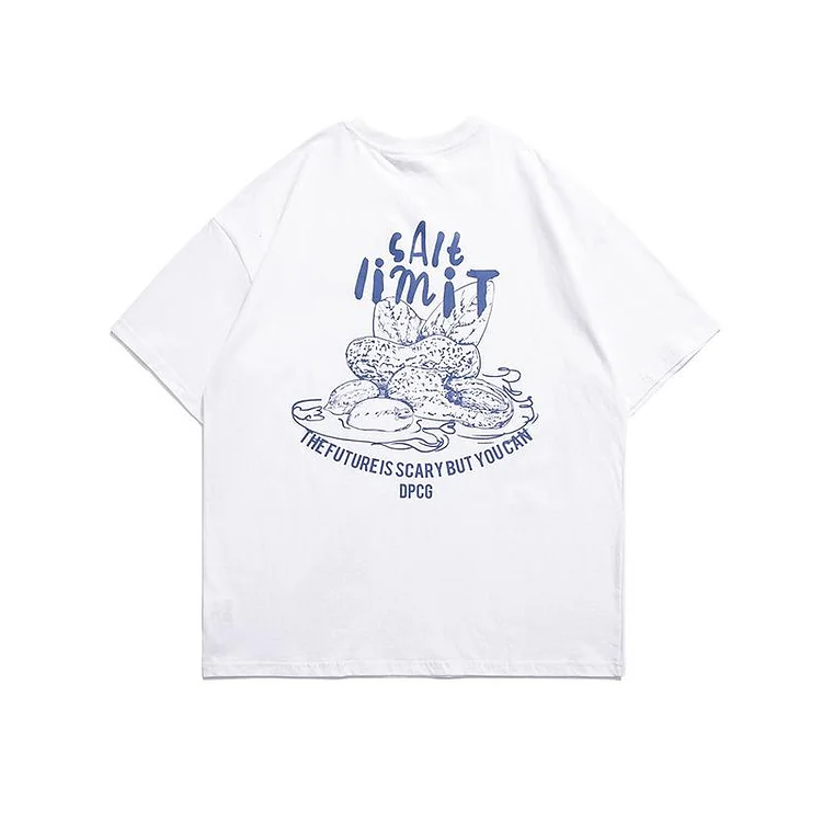 Men T Shirt Summer Casual Tops Men's Clothes Summer Wear Retro Men's round Neck Short Sleeve Casual Loose Printed Couple T-shirt