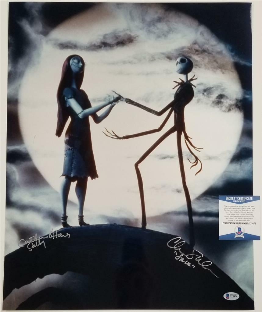 Sarandon/Catherine O'Hara signed Nightmare Before Christmas 16x20 Photo Poster painting BAS COA