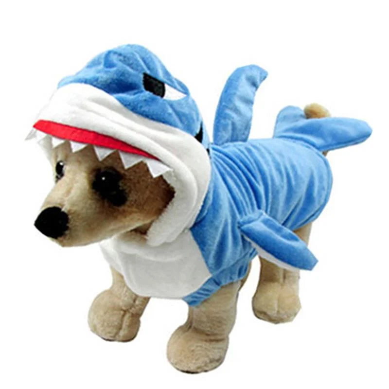 New Arrival Dog Shark Halloween Costume-elleschic
