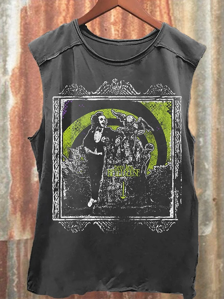 Here Lies Betelgeuse Print Classic Tank Top