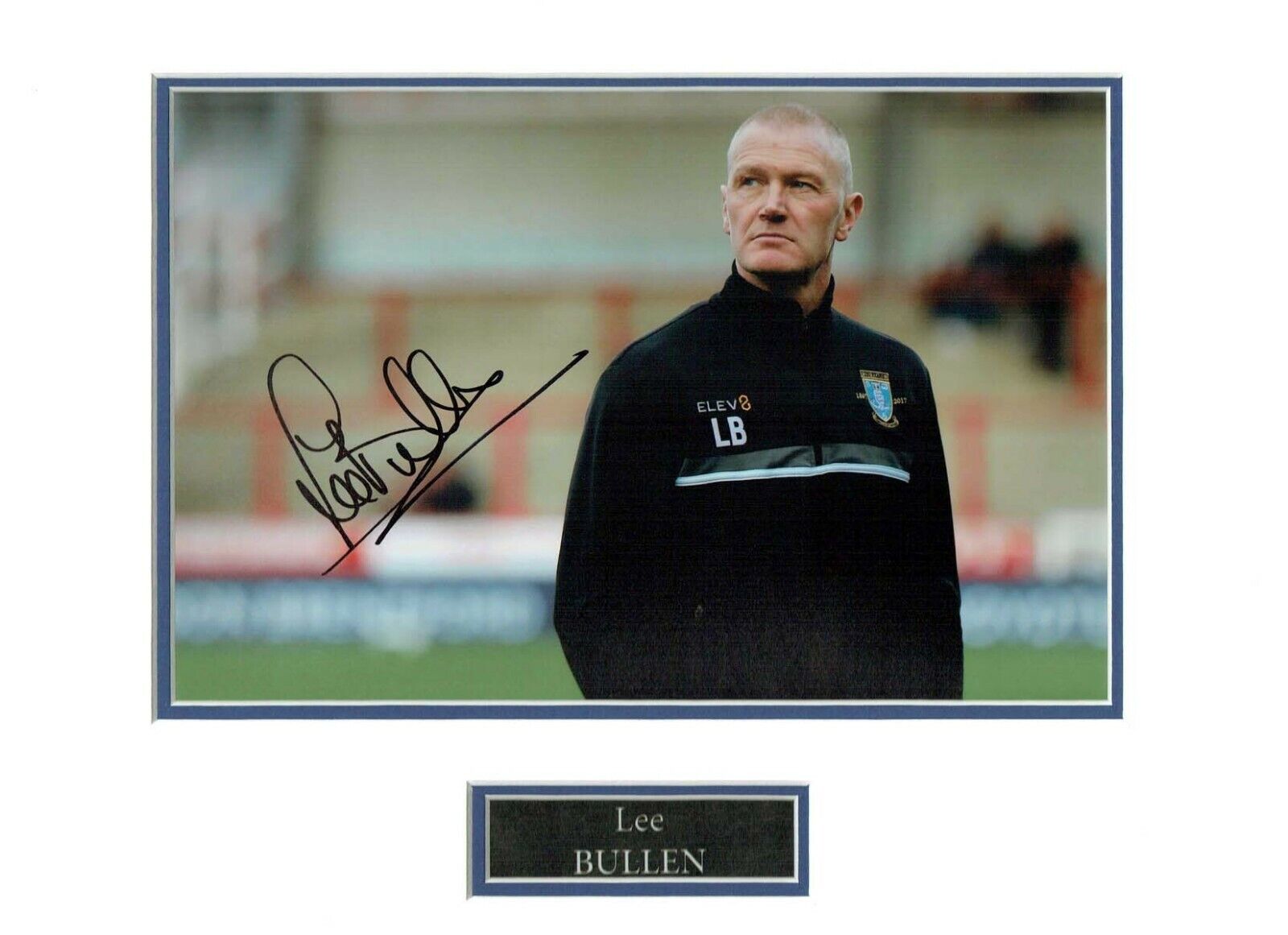 Lee BULLEN Sheffield WEDNESDAY Signed Mounted Photo Poster painting Display AFTAL COA