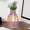 Mandala en bois acrylique - Vase artisanal 5d bricolage