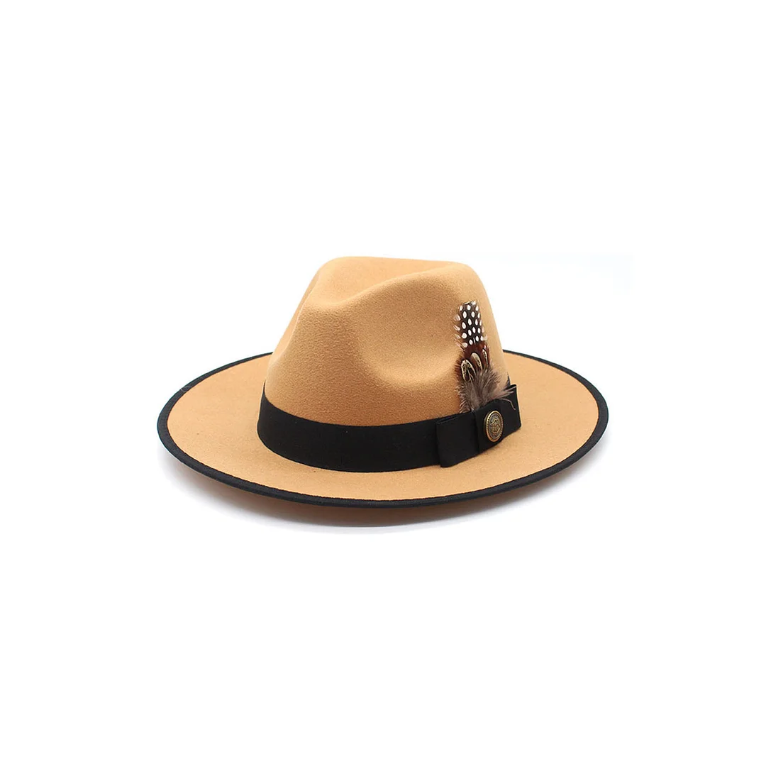 Men's Fedora Hat from Risecono