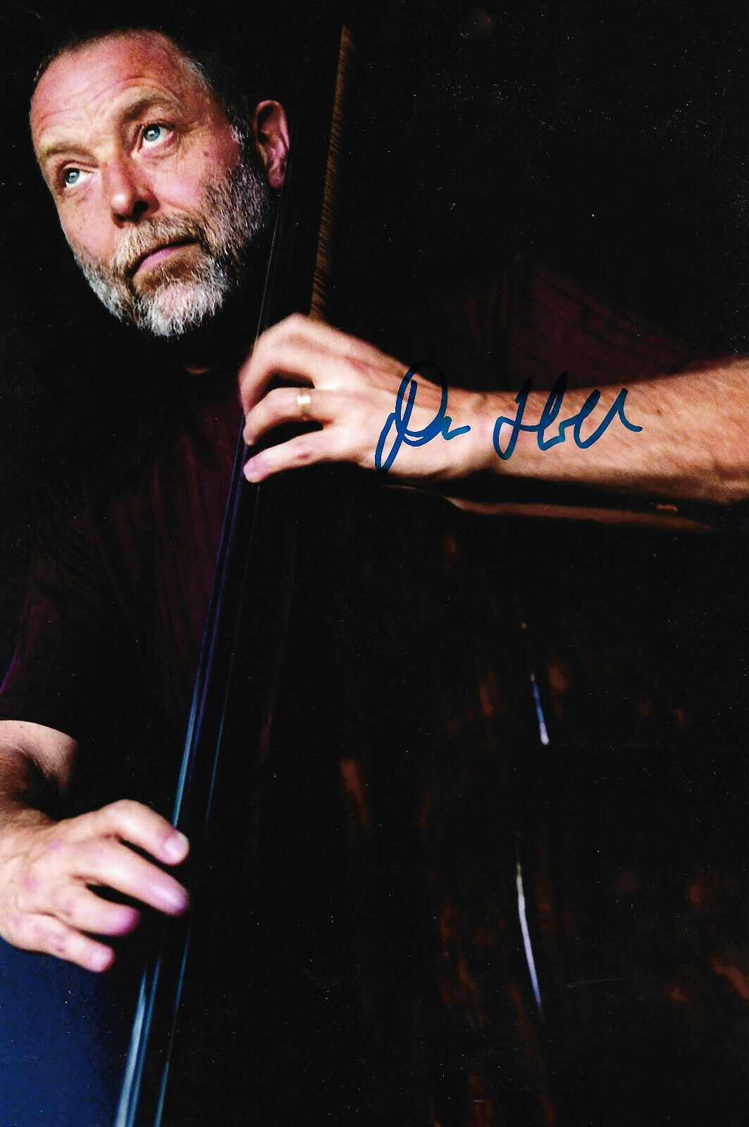 Dave Holland signed 8x12 inch Photo Poster painting autograph