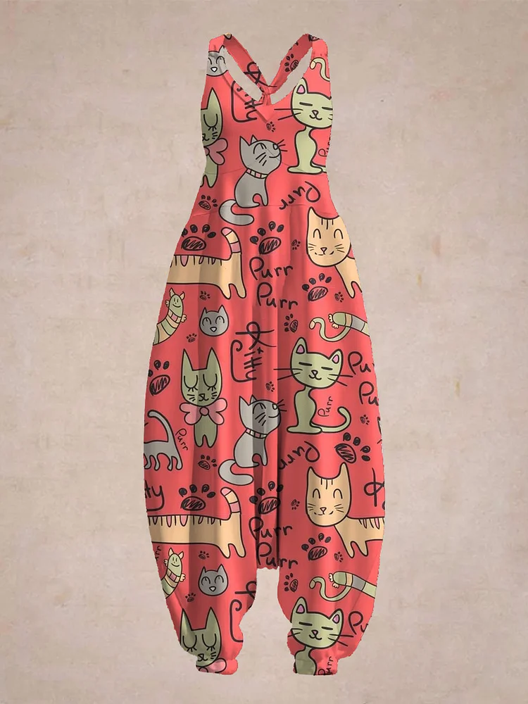 Women's Dachshund Dog Art Print Casual Stretch Pants