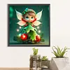 Diamond Painting -DIY Round Drill Xmas Elf Girl(40x40cm)