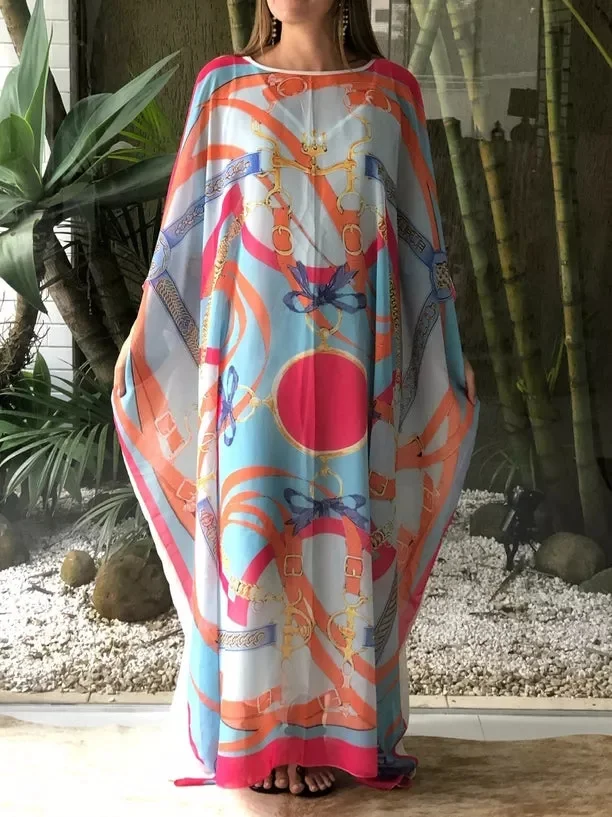 kaftan boho dress