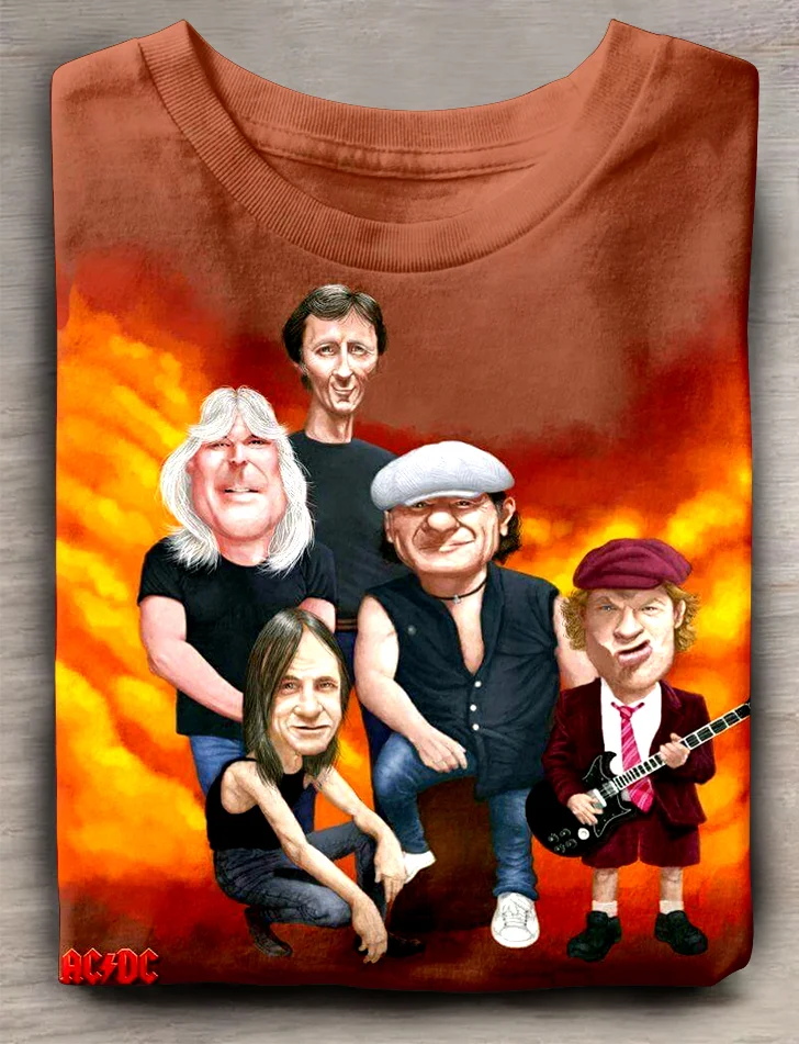 Teecade Teecade Acdc T-shirt