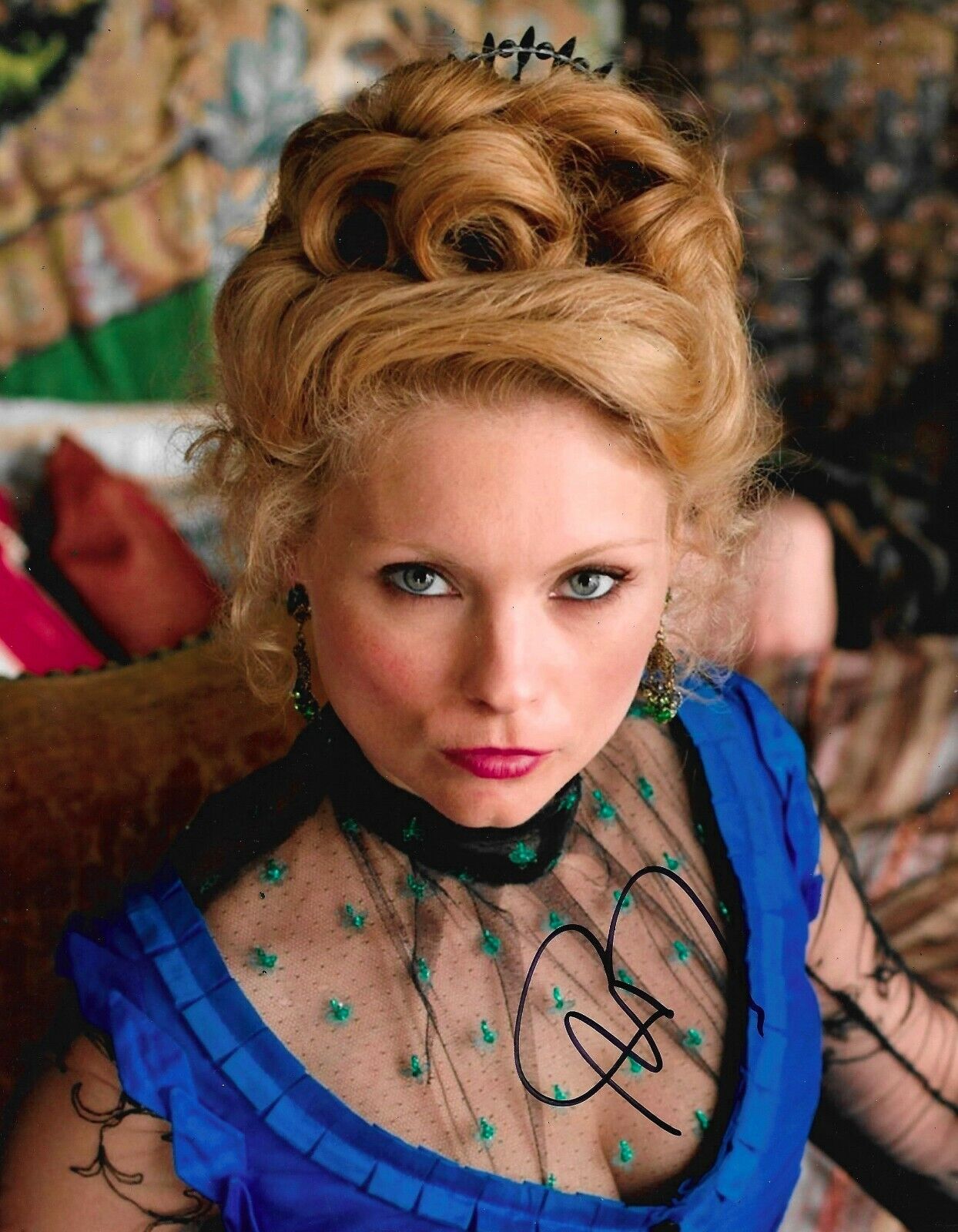 Myanna Buring Signed Ripper Street 10x8 Photo Poster painting AFTAL