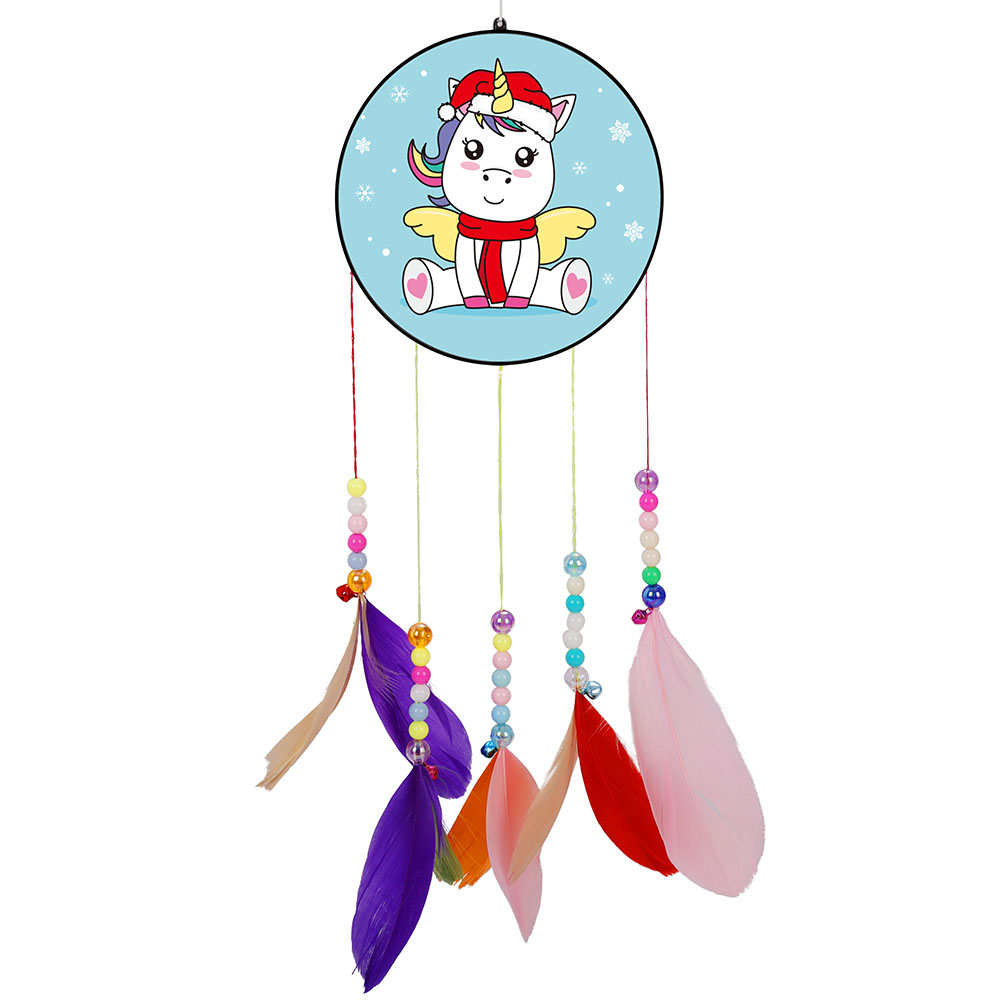 

Horn Horse Acrylic Lucky Wind Chime - 5D DIY Craft Pendant, 501 Original