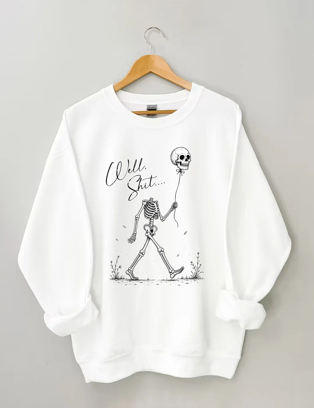 Skeleton Lost Balloon Sweatshirt