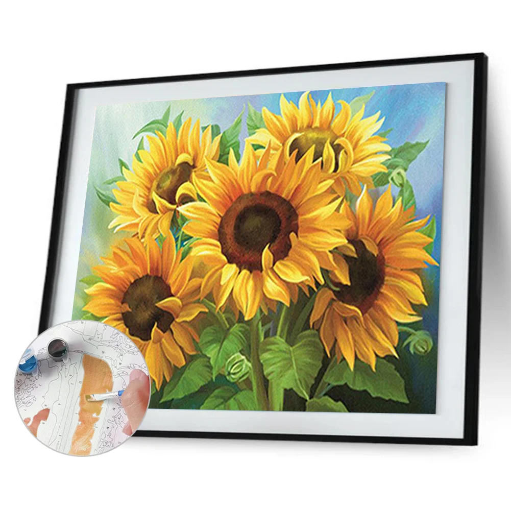 Flower - Paint By Number(50*40cm)