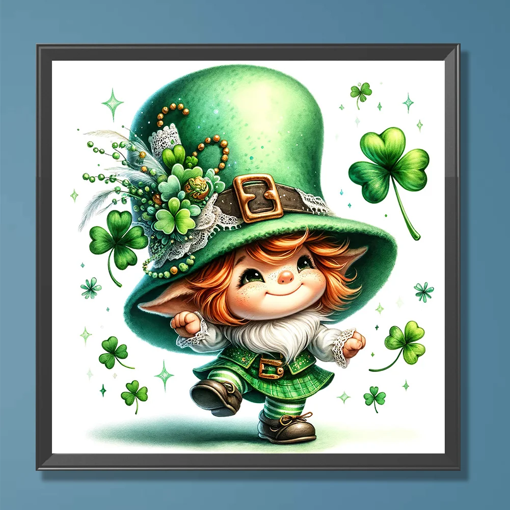 Diamond Painting - Full Round Drill - St.Patrick's Day(Canvas|30*30cm)