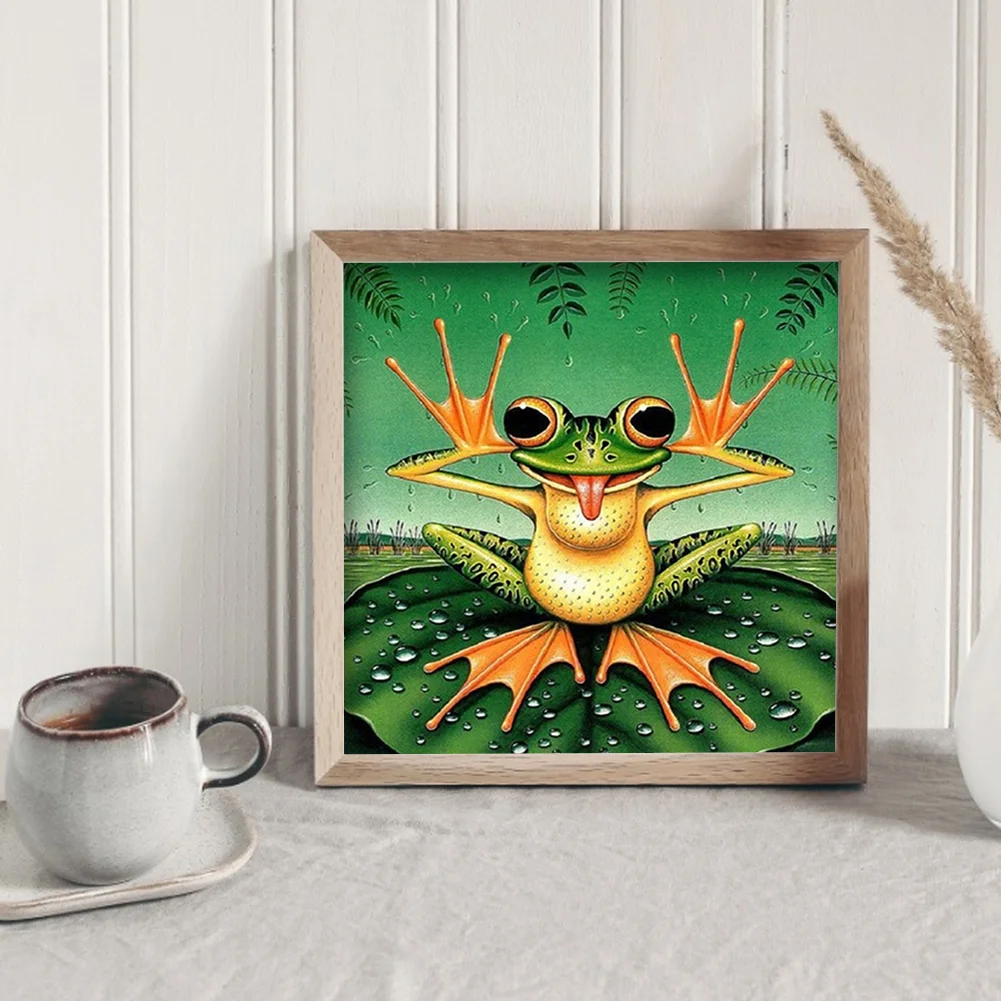 11CT Full Stamped Cross Stitch - Scenery House Countryside(Canvas|40*50CM) - Eco-Friendly Cotton Thread