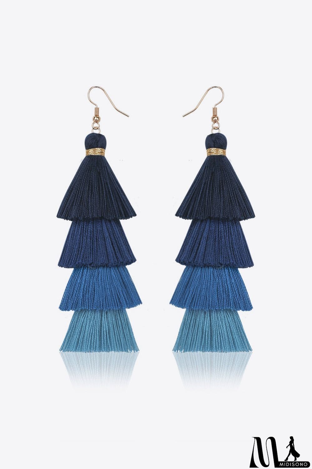 MidiSono - Layered Tassel Earrings