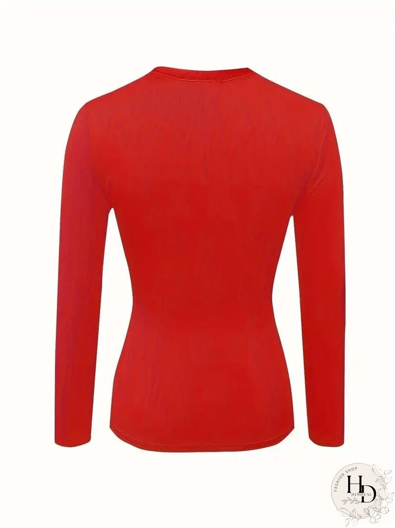 Trendy Ribbed Mock Neck Top