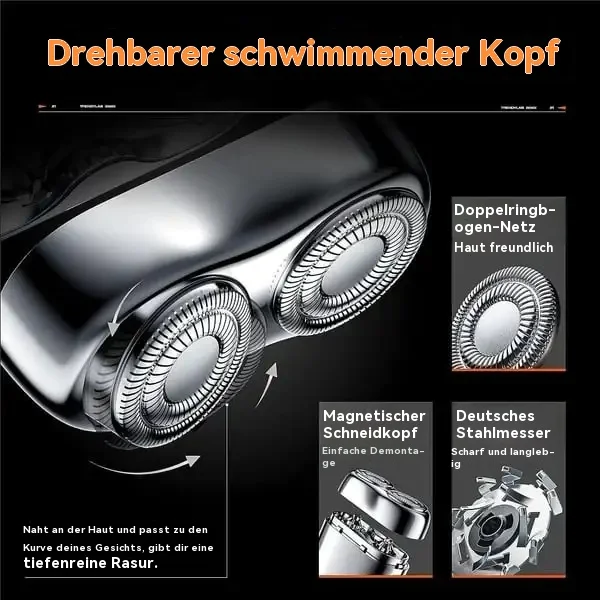 Neuer, verbesserter USB-Minirasierer f&uuml;r 2025, Taschenrasierer