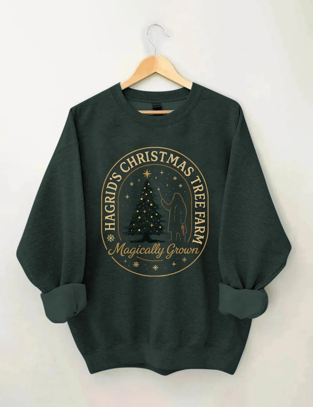 Hagrid Christmas Tree Farm Sweatshirt