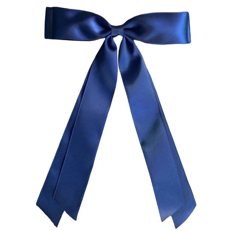 Kid’S Minimalist Bow Knot Polyester Hair Clip