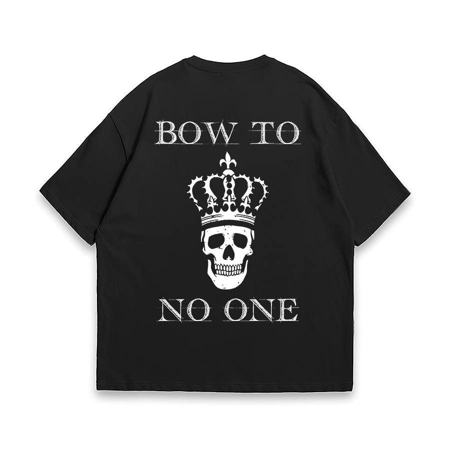 Bow To No One Oversized T-shirts - Livereid