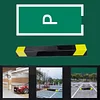 16" Heavy Duty Parking Aid for Garage, Car Parking Stopper for Garage 1 Pack, Parking Aids Protects Car, Parking Stopper Easy to Install (1 Pack 16" L x 1.25H)