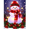 Diamond Painting-DIY Full Round Drill Christmas Snowman