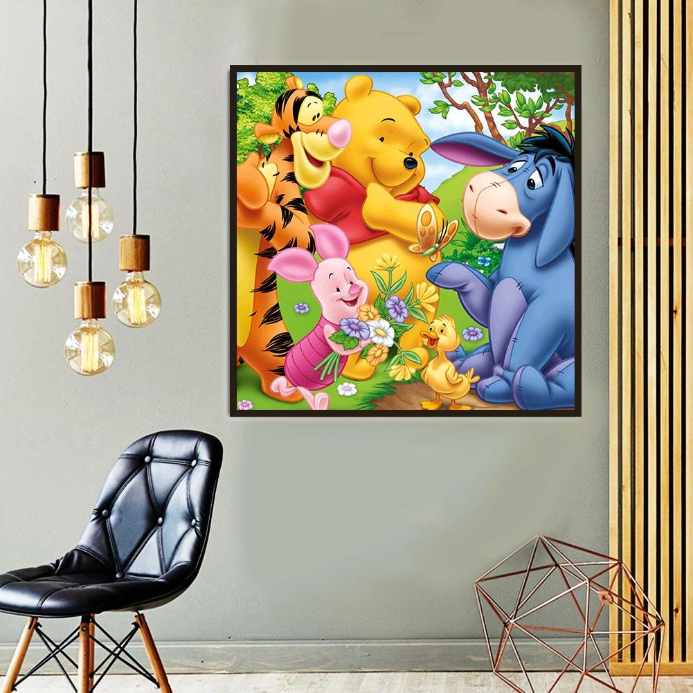 Winnie The Pooh - Full Round Diamond Painting