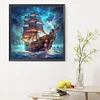 Diamond Painting-DIY Full Round Drill Maritime Sailing