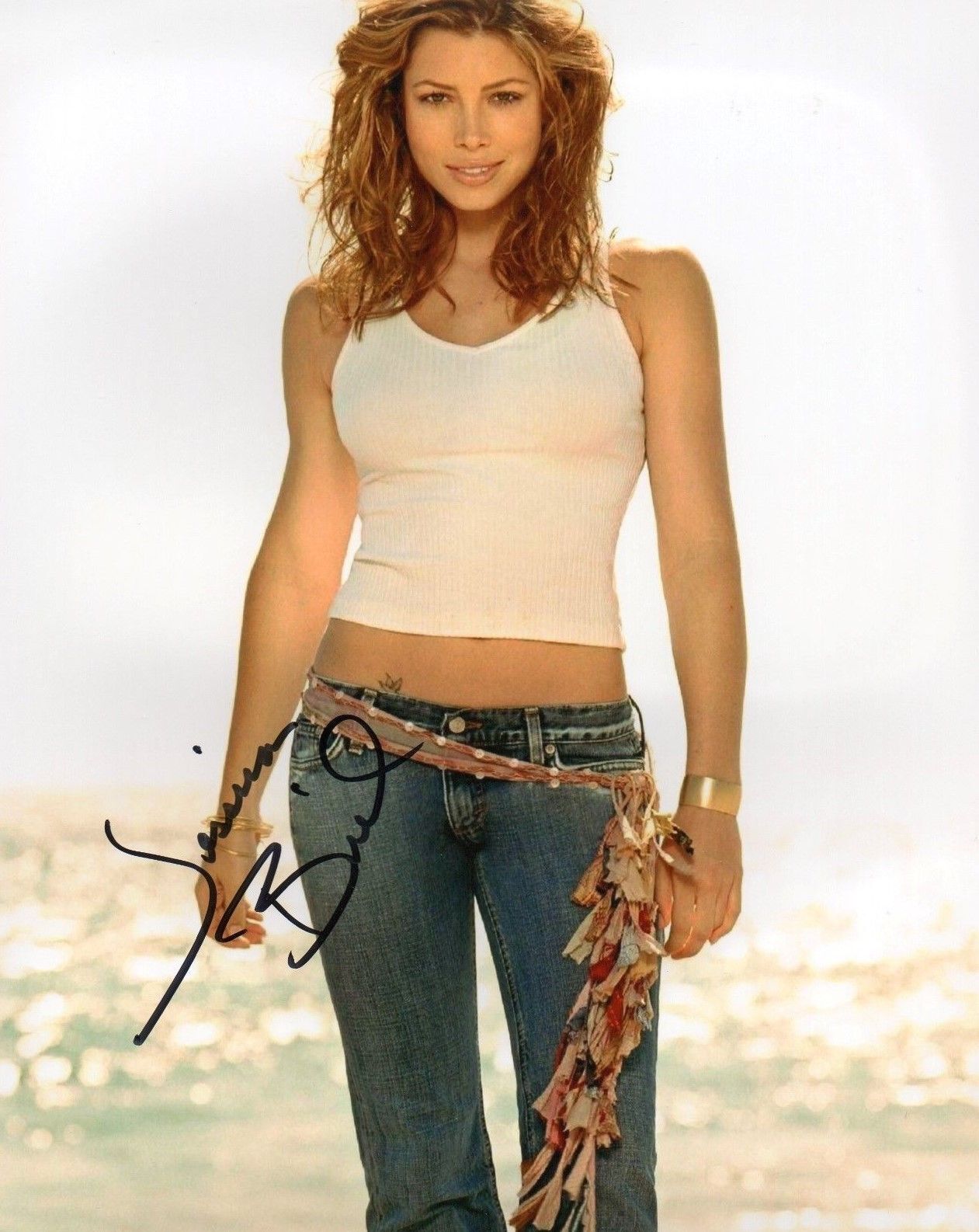 JESSICA BIEL AUTOGRAPHED SIGNED A4 PP POSTER Photo Poster painting PRINT 34