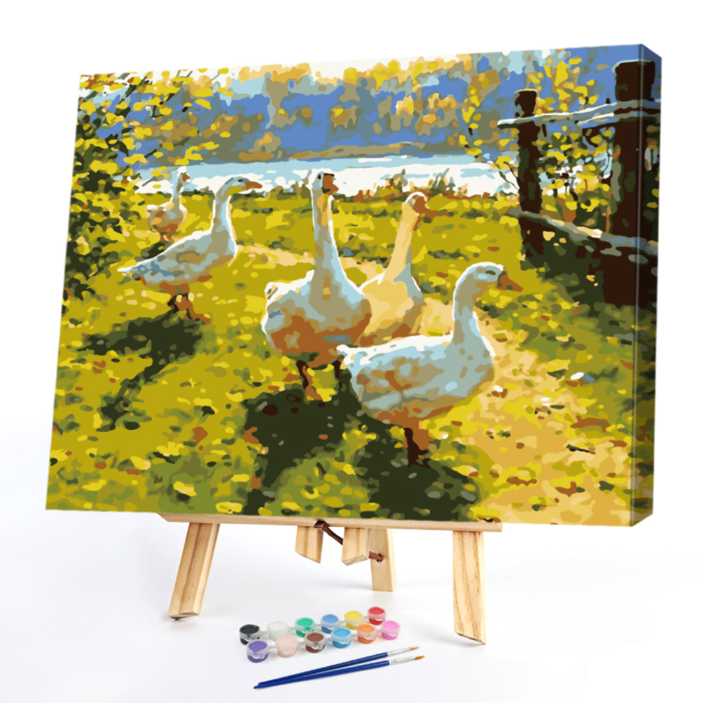 

50*40CM - Paint By Numbers - Duck, 501 Original