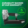 Metabo HPT Wide Crown Stapler, Pro-Preferred Pneumatic Power Nailers, Lathing Tool for Sheathing & Insulation, Quick Response, 16 Gauge, Up to 150 1" Wide Crown Staples, Length 1" to 2", N5024A2