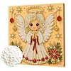 (20x20cm)Angel Pearl Painting Art Kits With Inner Frame Pearl Gem Paintings Picture Arts Craft for Adults Beginners Home Wall Decor