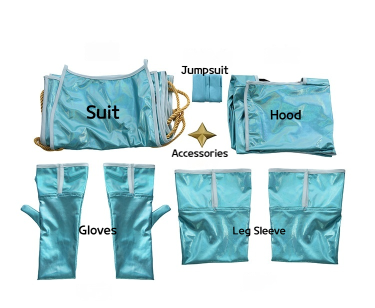 [Wetrose] Anemo Nemo Cosplay Costume Bodysuit Robes Anime Mahou Shoujo ni Akogarete Gushing over Magical Girls Wig Full Set