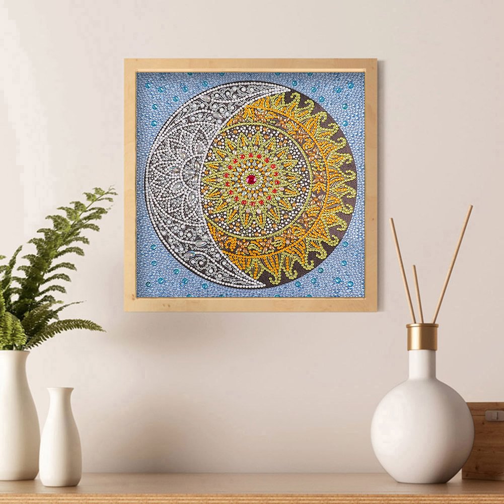 Mandala-Full Drill Crystal Diamond Painting（30*30cm）