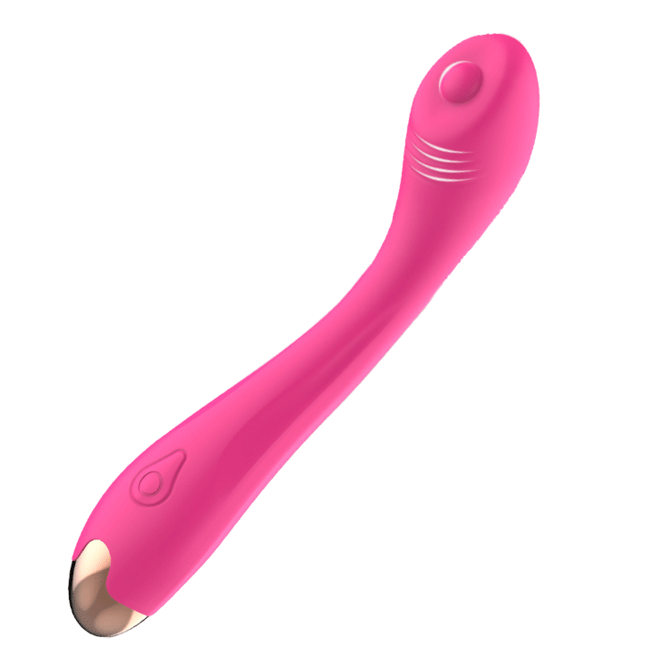 10 Frequency Strong Shock Finger Vibrator - Rose Toy