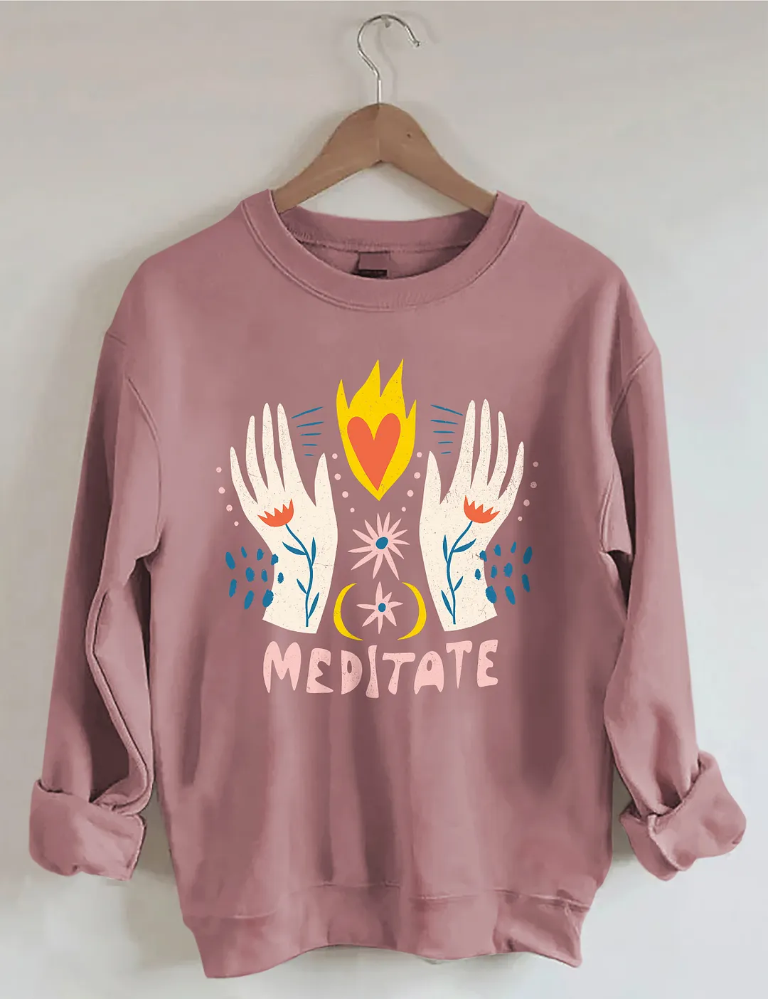 Boho Meditate Sweatshirt