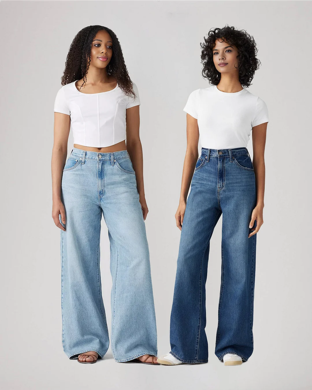 Levi Adjustable Womens Cinch Baggy Jeans (Buy 2 Free Shipping)