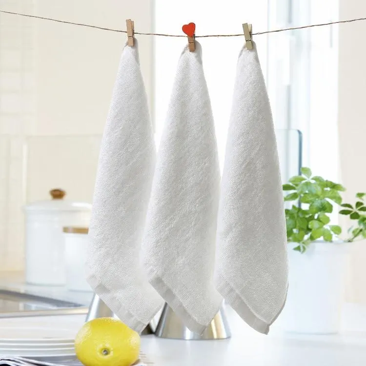 YWHUANSEN 5pcs/lot 25*25cm ULTRA SOFT Baby Bath Washcloths Rayon from Bamboo Towels Perfect Baby Gifts Baby Travel Bathing Kits