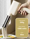 Automatic Noodle Maker 5 Molds USB Charging Small Pasta Maker for Homemade Pasta