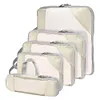 5Pcs Compressible Storage Bag Waterproof Travel Duffel Bag Lightweight Suitcase