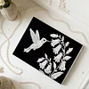 DIY Pearl Painting Bird for Home Wall Decor with Frame(20x30cm) Decor
