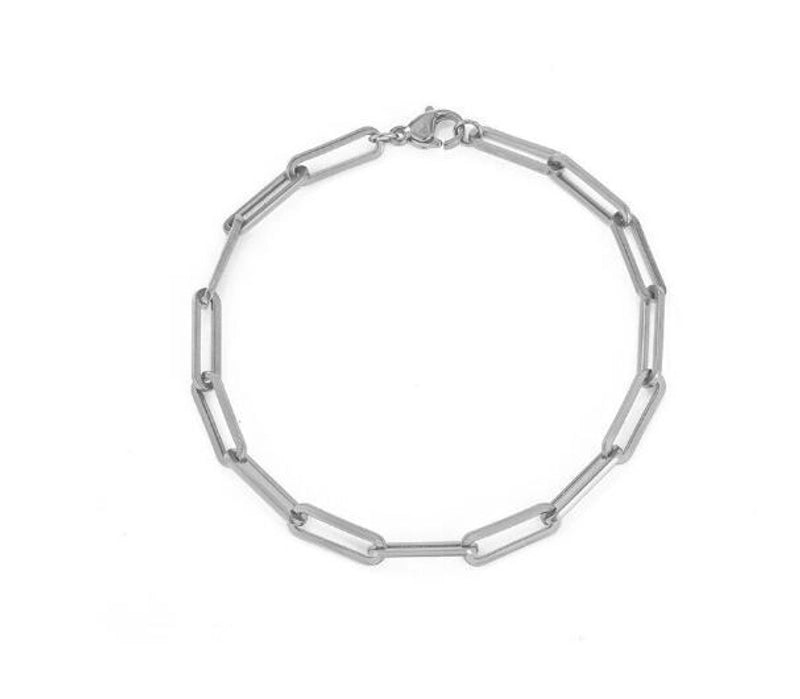 Casual Minimalist Streetwear Geometric 316 Stainless Steel  Bracelets In Bulk