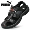 PUMA® Kalbsleder-Sandalen, handgenäht