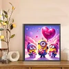Minions - Rundbohrer Diamantmalerei - 40*40cm