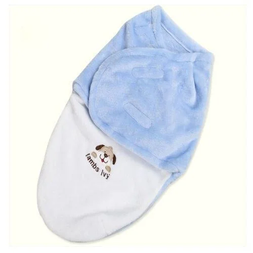 2018 Brand New Newborn Kids Baby Warm Cotton Swaddling Blanket Sleeping Bags Swaddles Warp Cotton Warm Cartoon Sleeping Bags