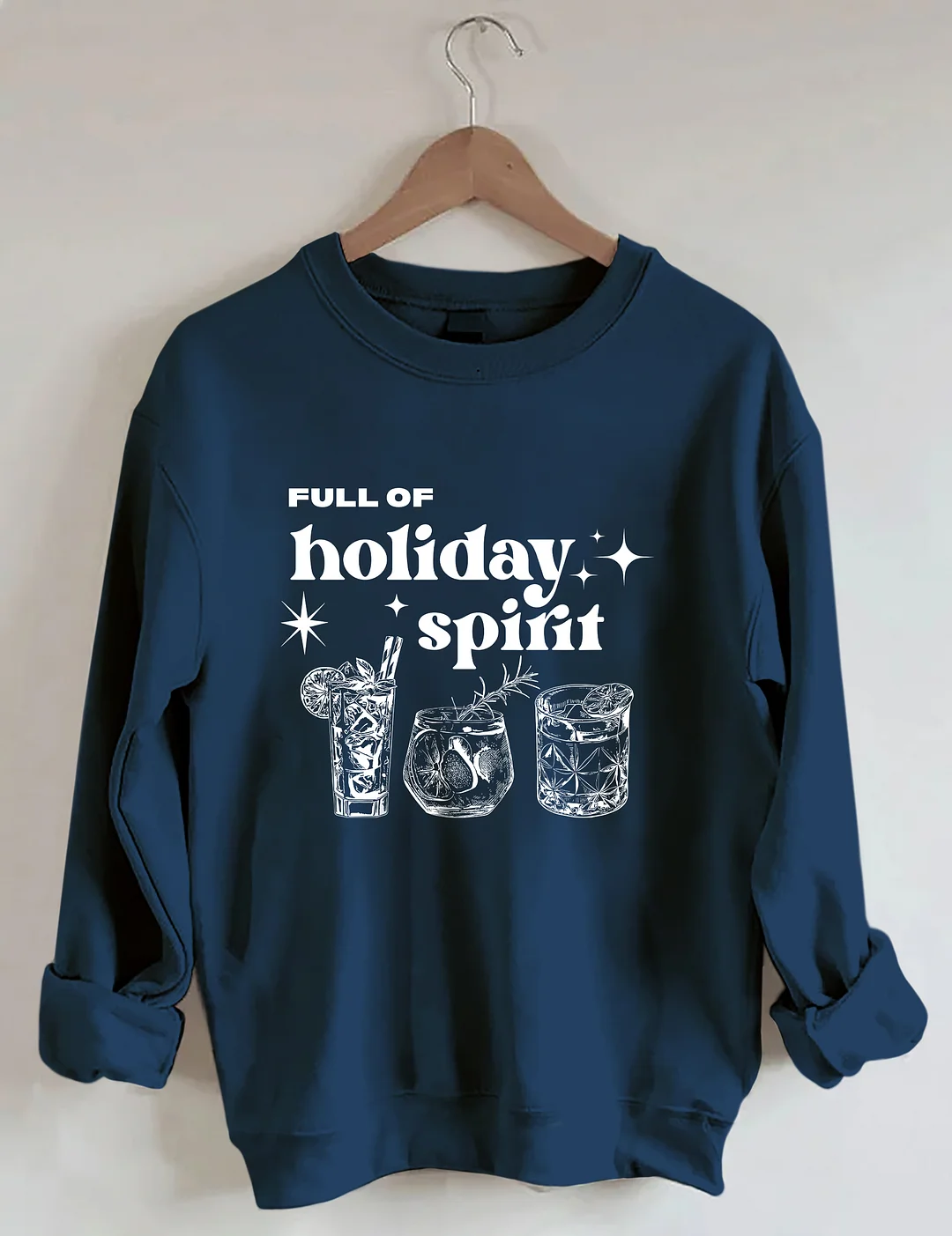 Christmas Cheers Drinks Sweatshirt