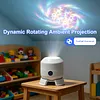 Dynamic Rotating LED Ocean Light Projector Dimmable Brightness & Flexible Stable Base Design Night Light Projector USB Powered & Versatile for Kids Bedroom Decoration
