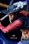 Dracule Mihawk & Bartholemew Kuma - ONE PIECE Resin Statue - Unlimited Studios