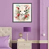 >SALE<5D DIY Full Round Drill Diamond Painting Christmas Sheep Home Decor 30x30cm