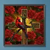 Cross-Full Round Diamond Painting 30*30CM
